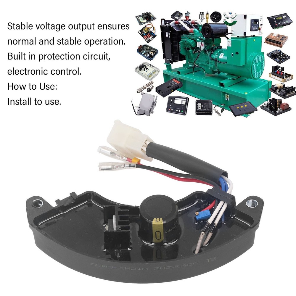 Automatic Voltage Regulator For Generator 6 Wire 470MFD 250V DC Trending