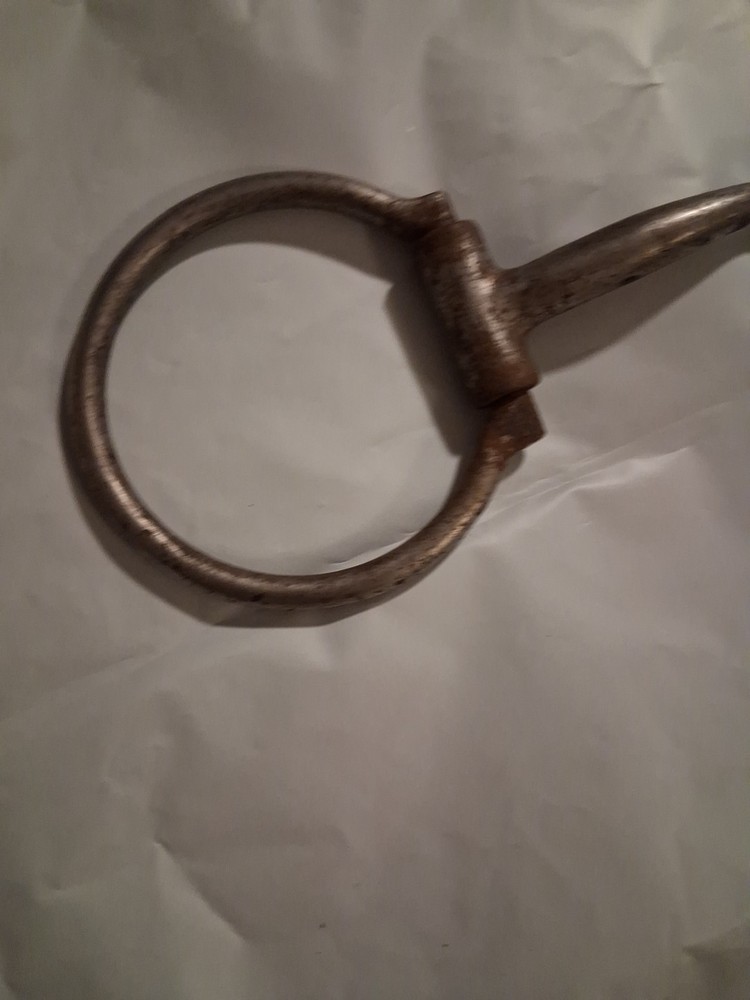 Snaffle Bit 5" D-Ring Heavy 10.4 Oz 3" Rings Copper Inlay
