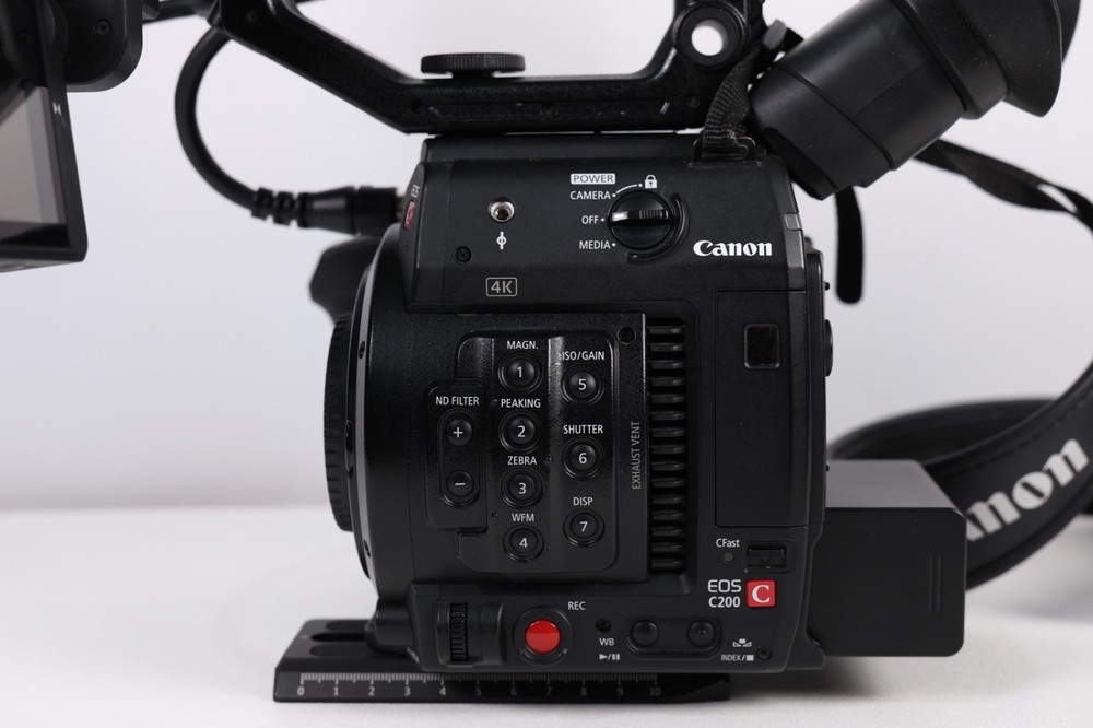 Canon EOS C200 4K Cinema Camera – Excellent Condition - 234 hours