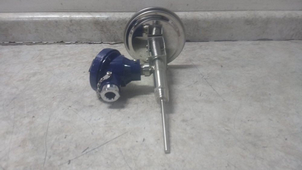 Dwyer BTO54041 5 In Dial Diameter Dial Thermometer With Process Output