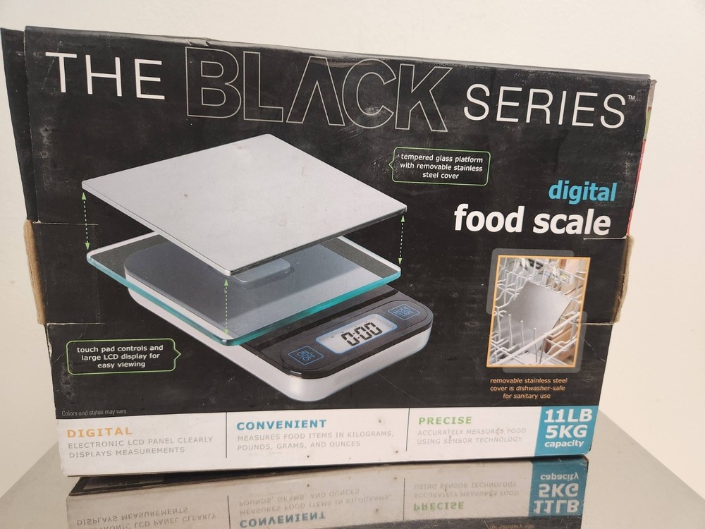 THE BLACK SERIES MERCHSOURCE SMALL DIGITAL FOOD SCALE