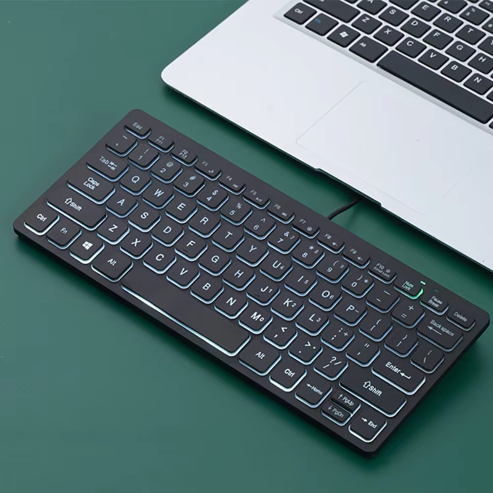 Portable Wired Keyboard Laptop Mini Keyboard Computer External Keyboard Computer