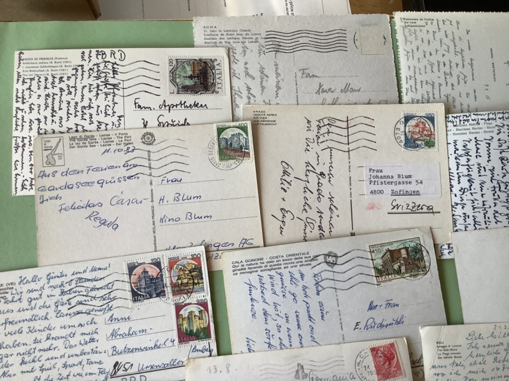 Italy collection postal postcards 20 items Ref A2040