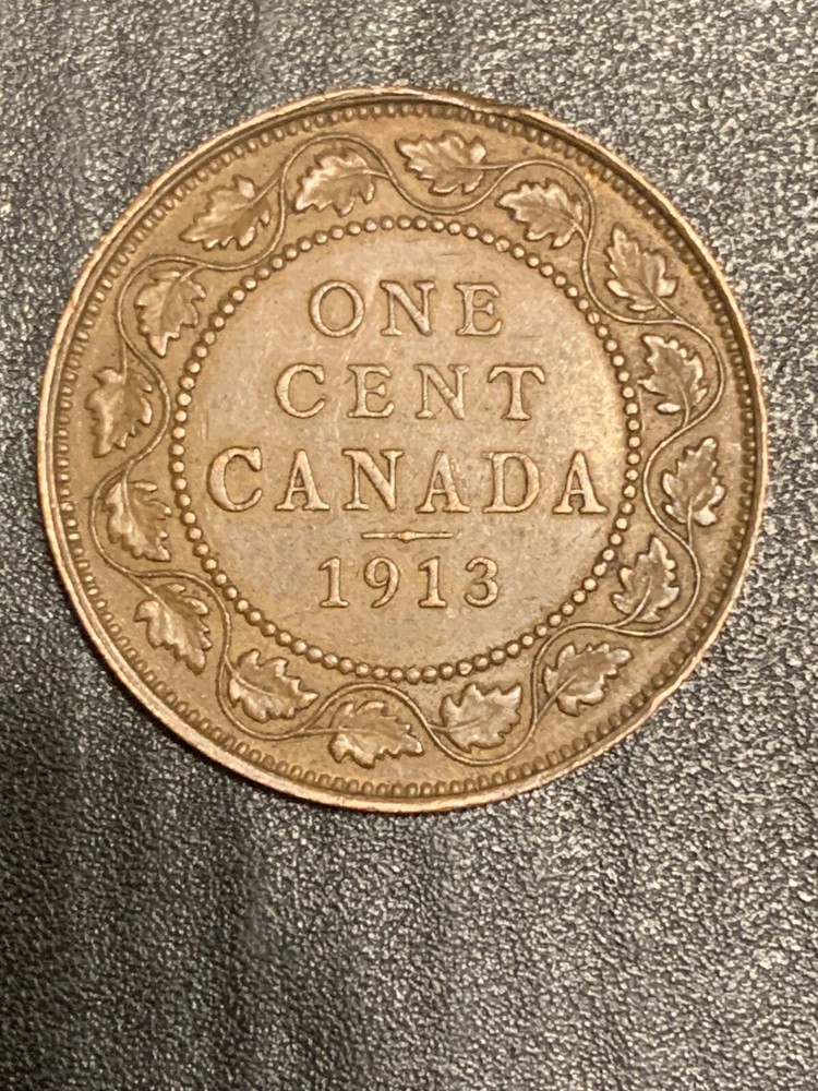 1906,1913 Canada 1 Cent ( 2 types ) lot # 1960