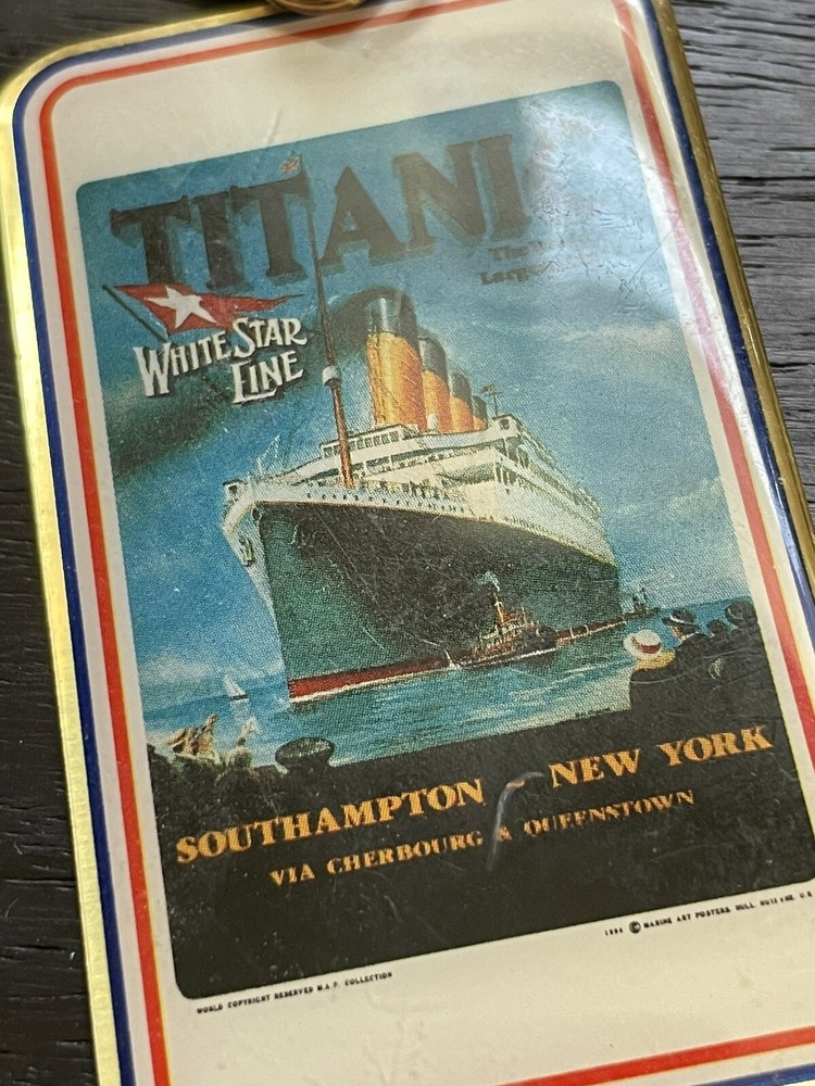 Titanic vintage keychain