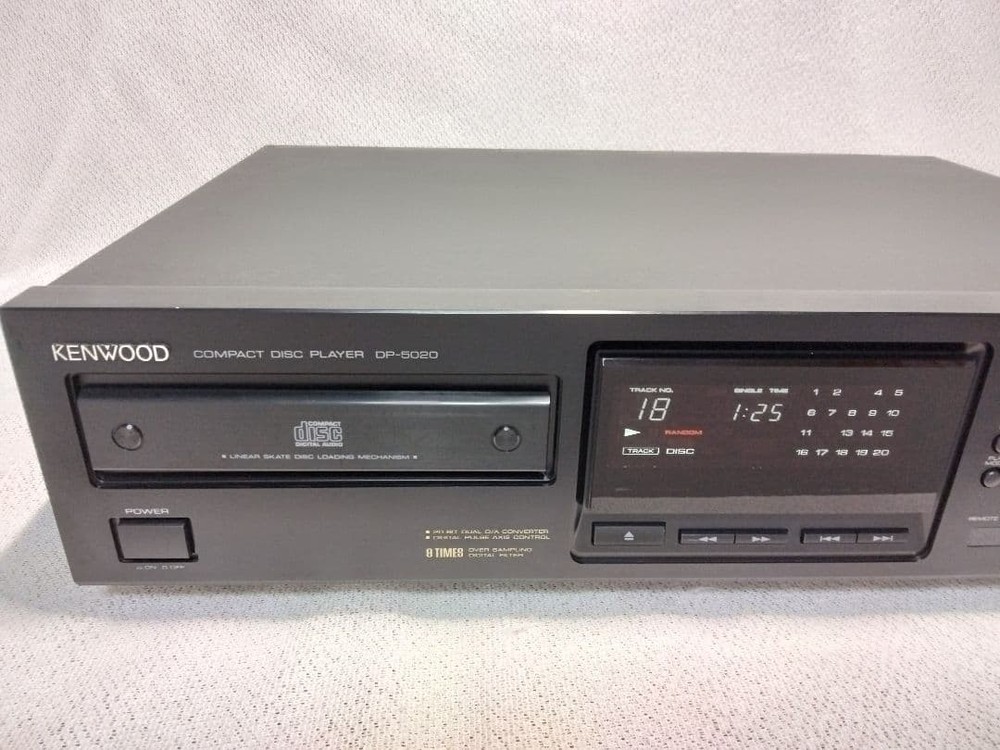KENWOOD DP-5020 CD Compact Disc Player Tested