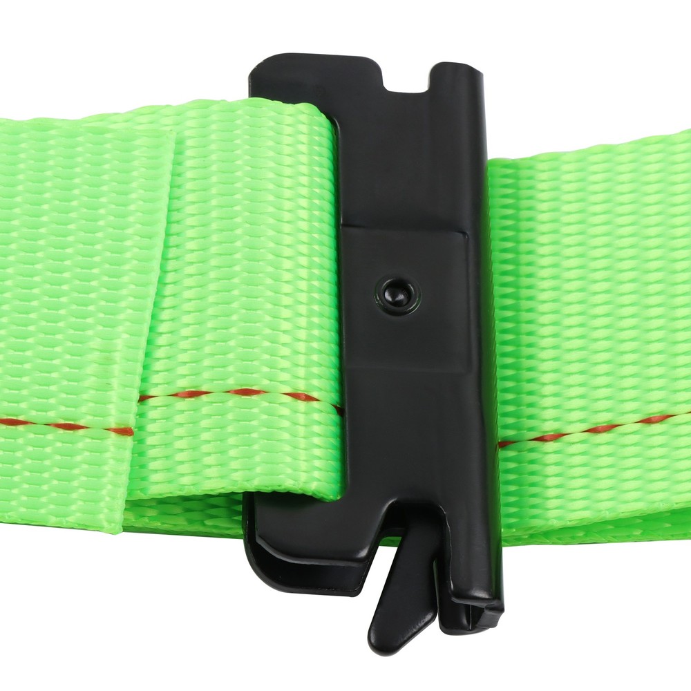 E Track System Heavy Duty Wheel Chock Tie Down Straps Set Durable Universal