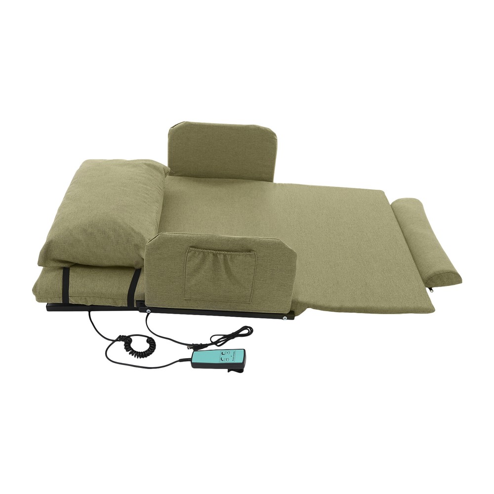 Green Electric Lifting Adjustable Bed Back Rest Electric Auxiliary Backrest