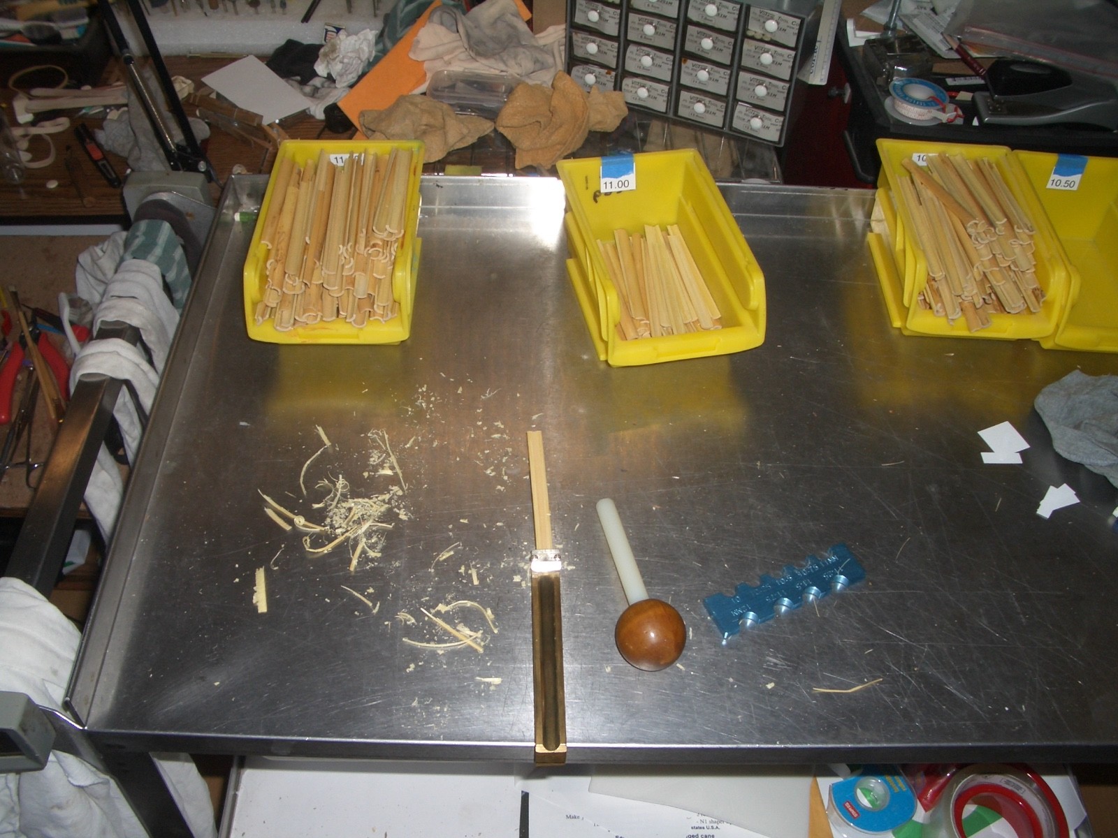 20 Gouged Oboe Reed cane 11.00 Diameter