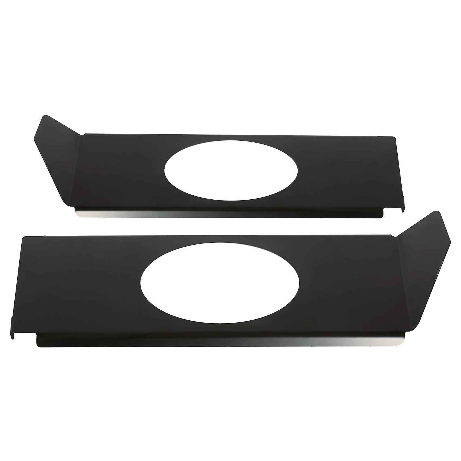 2x Behind Seat Cab Corner 6"×9" Speaker Brackets For Chevy C10 Black 1967 - 1972