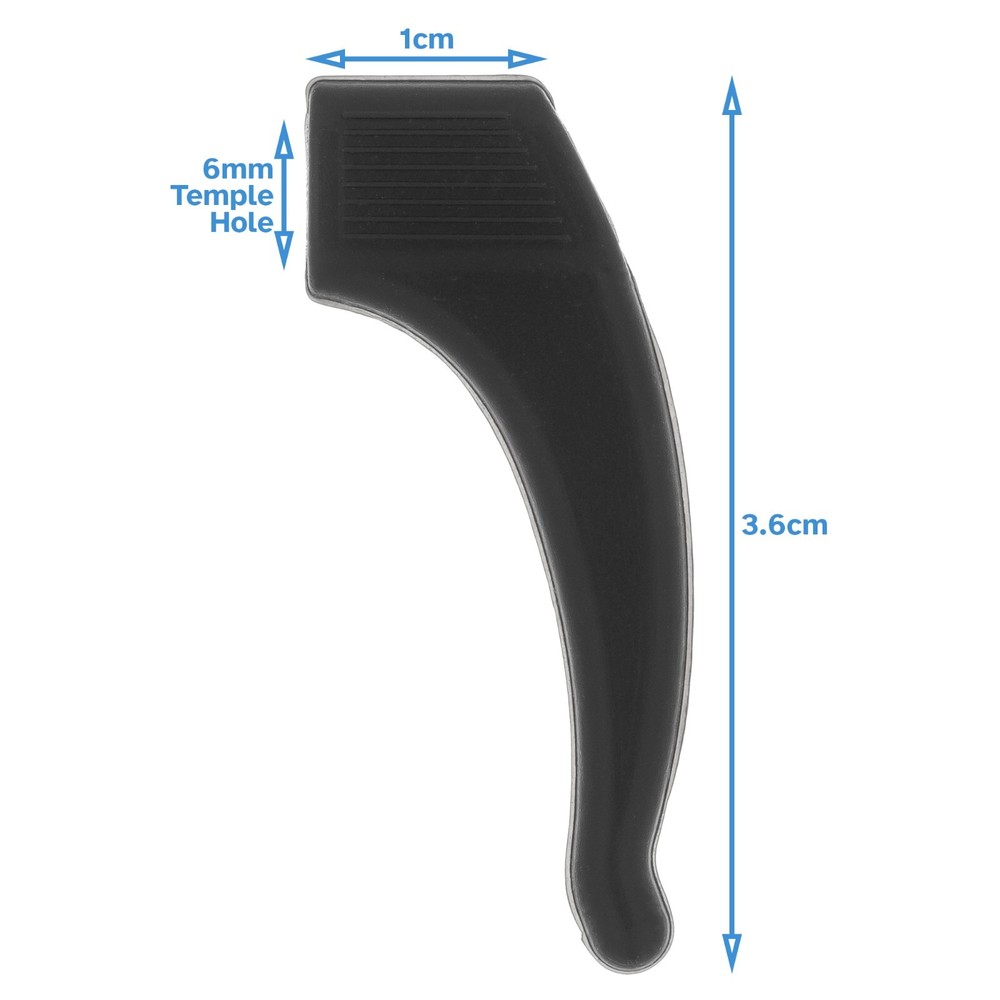 Silicone Specs Bifocals Sunglasses Grip- Better than Strap Cord String Retainer!
