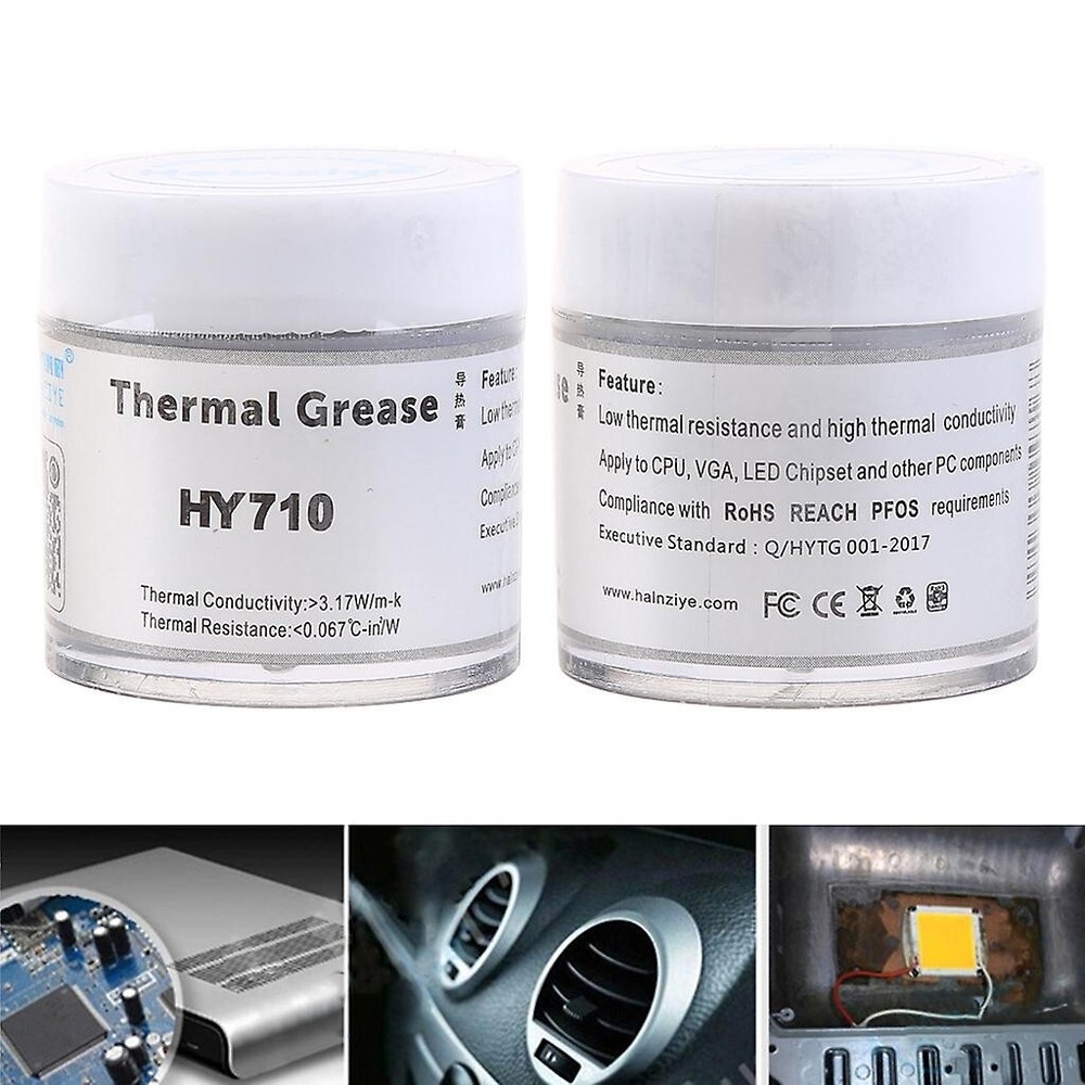 HY710 Silver Compound Thermal Conductive Grease Paste CPU GPU Chipset Cooling