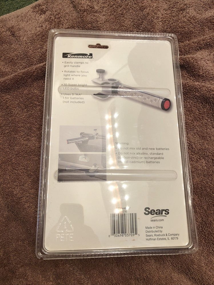 Kenmore Handle Mount LED Grill Light New In Package