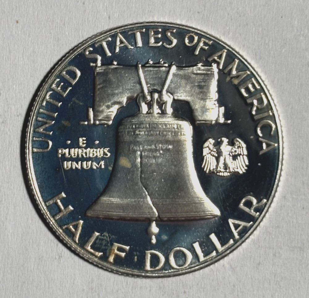 1963 Proof Ben Franklin Half Dollar