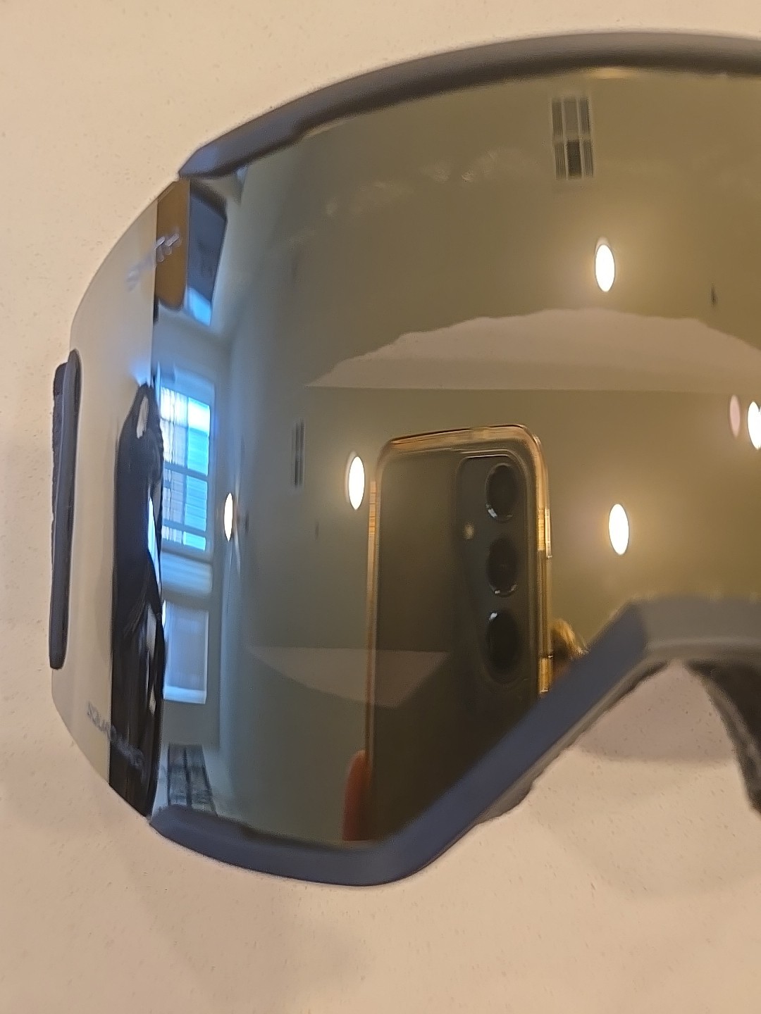 The North Face Smith Squad Mag Goggle Chromapop Sun Black Gold Storm Blue Senson