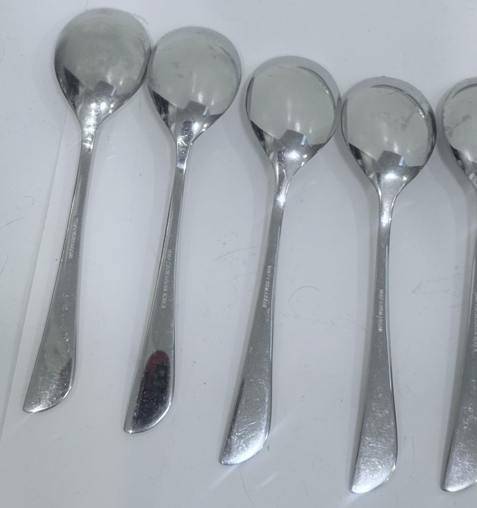 WMF Cromargan Solo Pattern MCM Rare Stainless Flatware Set - 30 Piece Lot