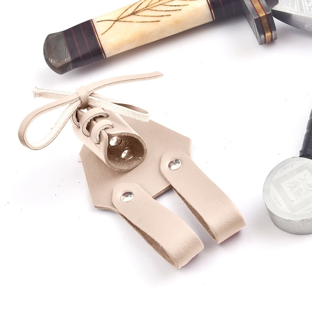 Genuine Leather Dagger Holster Medieval Adjustable Sword Frog Multiple Tool Hold