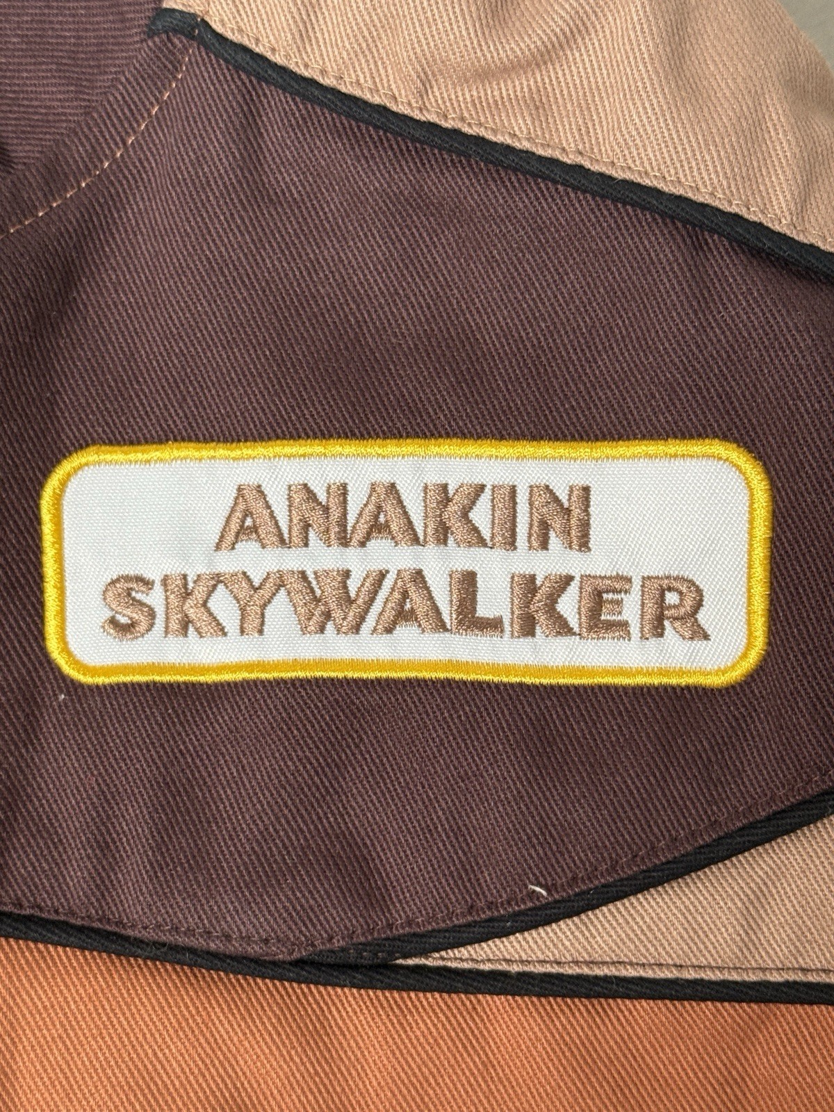 Star Wars Anakin Skywalker Podracing Jacket BoxLunch Exclusive Brown Size Medium