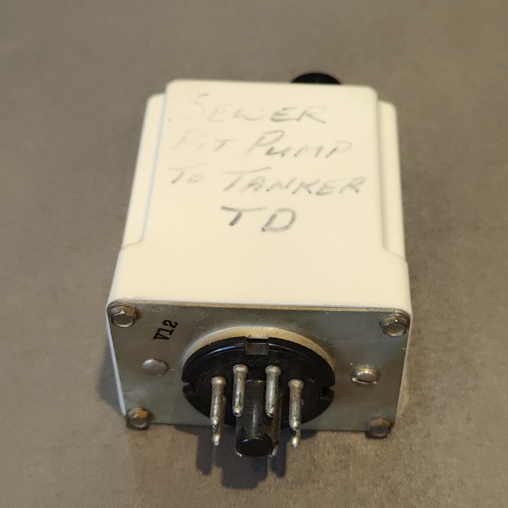 Dayton 5X828C Time Delay Relay, On Delay, Timing Range from .1-10 Seconds