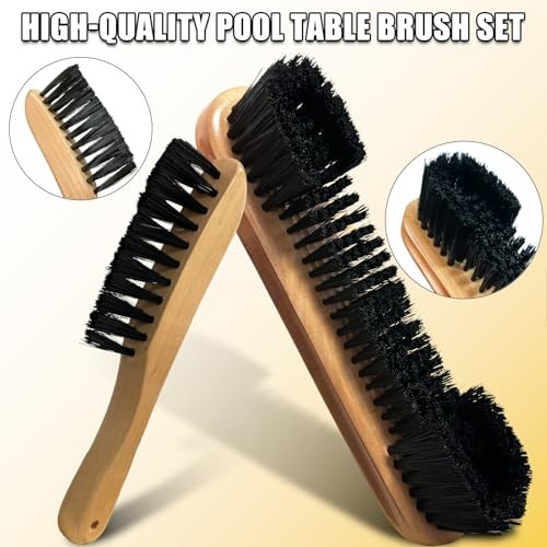 Pool Table Brush Set for Felt, Pool Table Cleaning Tools Set,Billiard Felt