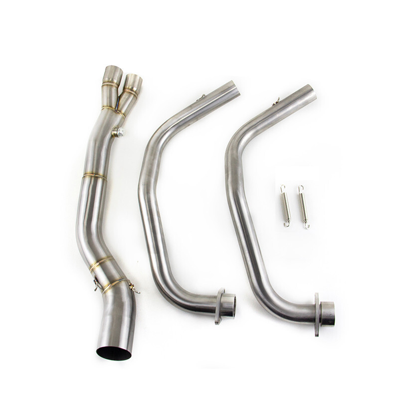 For Yamaha YZF R3 2015-2025 MT-03 Whole System Black Muffler Exhaust Header Pipe