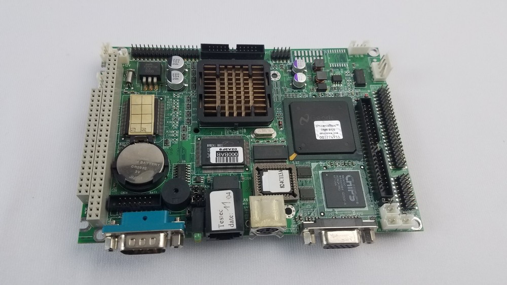 Advantech PCM-5824 CPU Board - AMD Geode SBC with CPU, Audio, STN LCD and Ethern