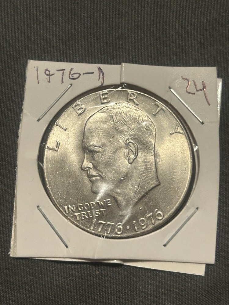 1976-D Bicentennial Eisenhower dollar #24