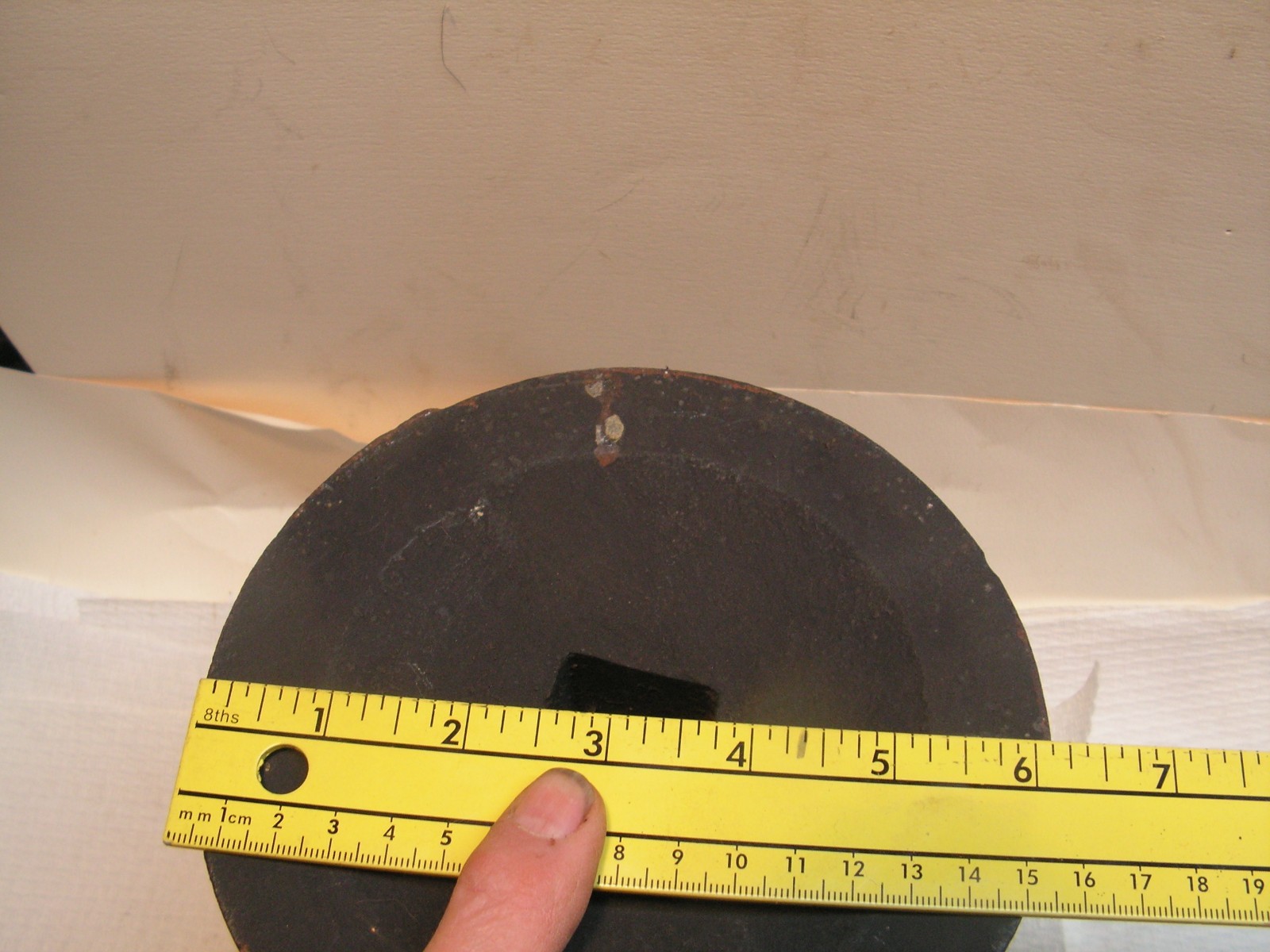 Antique Cast Iron SPOOL Large Boat Dock Tie Down Cleat Marine Decoration SQUARE