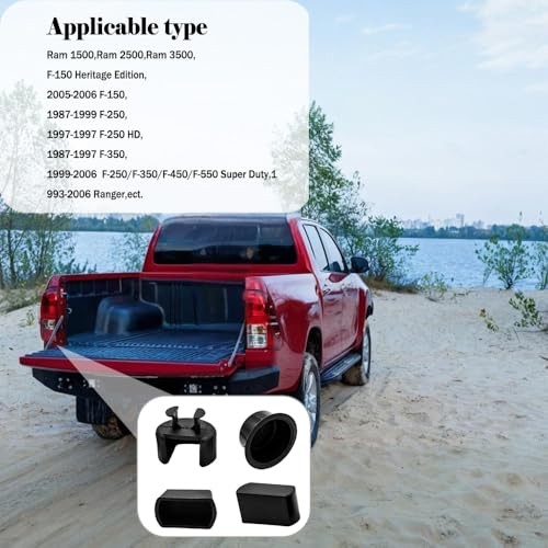Tailgate Bushing Insert Parts, Tailgate Hinge Kit, Compatible with Most Pickup
