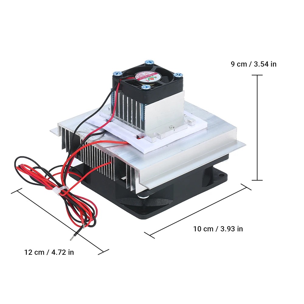 TEC Electron Semiconductor Cooler - Fast, Efficient Cooling for Small Areas