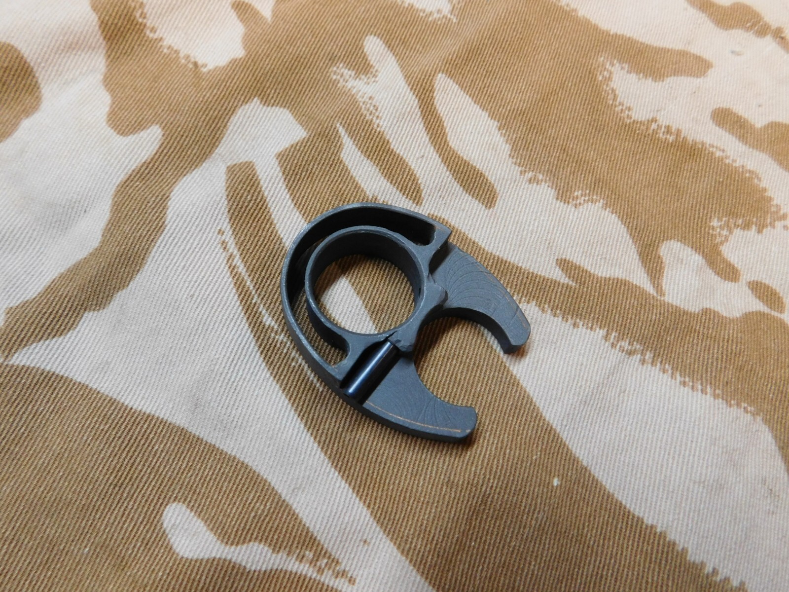 Used Lower Band for M1 Garand. Post War Flat Top W/ Roll Pin.  Grey Parkerizing.