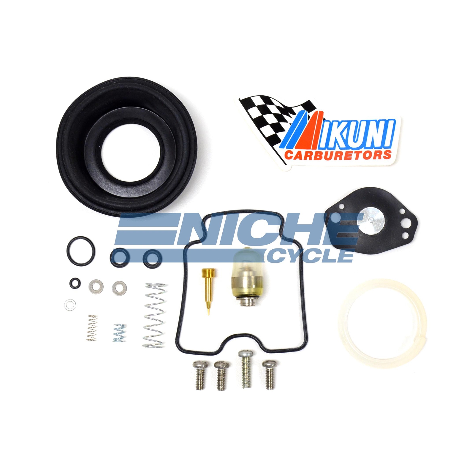 Genuine Mikuni BSR 33mm Carburetor Rebuild Repair Kit with Diaphragm MK-BSR33