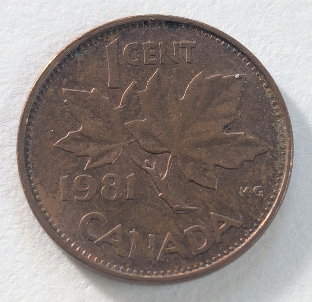 Canada, 1981, One Cent