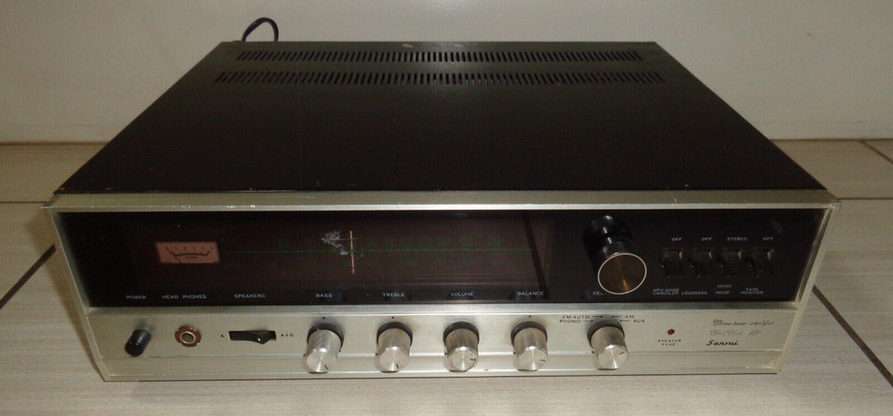 Sansui 350 Solid State AM/FM Stereo Tuner Amplifier