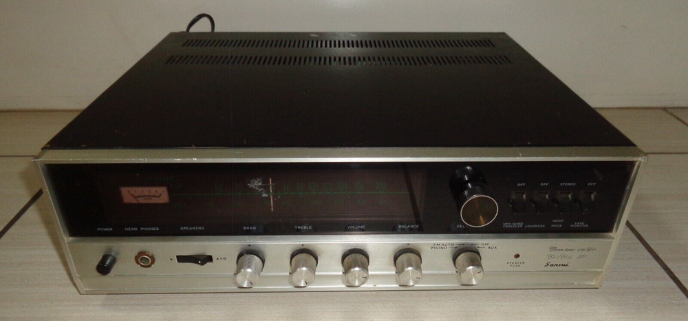 Sansui 350 Solid State AM/FM Stereo Tuner Amplifier
