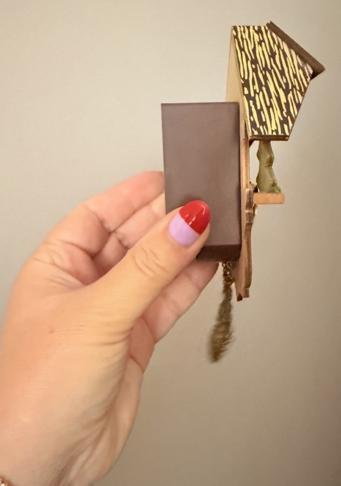 Mini Black Forest Wind Up Clock - Germany