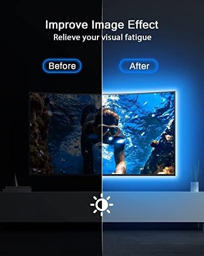 USB powered color changing TV backlights