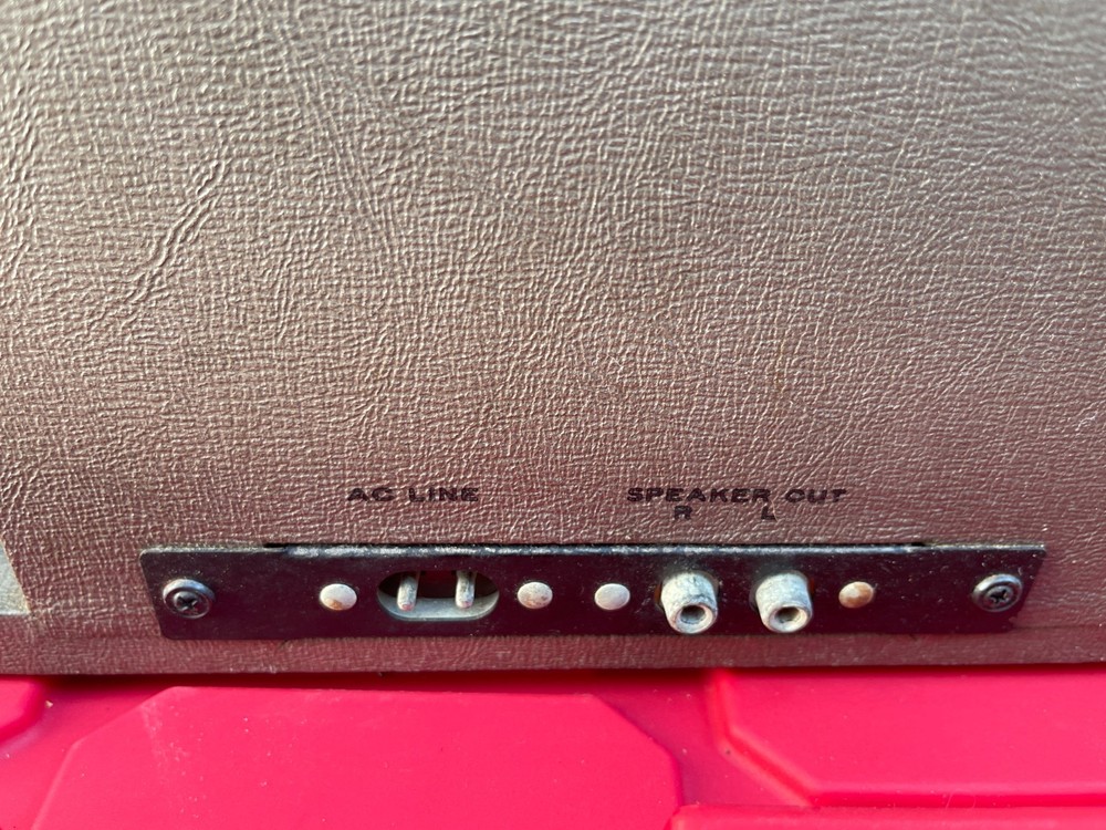 Sylvania Exponent 4/10 Solid State Garrard Record Player Turntable Tested Repair