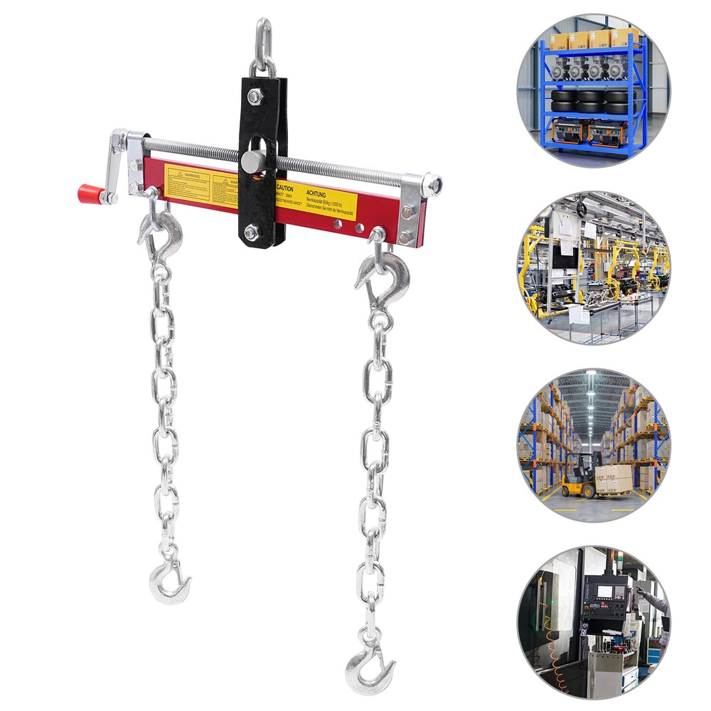 Engine Load Leveler engine Hoist Shop Crane Accessory With Adjustable Handle USA