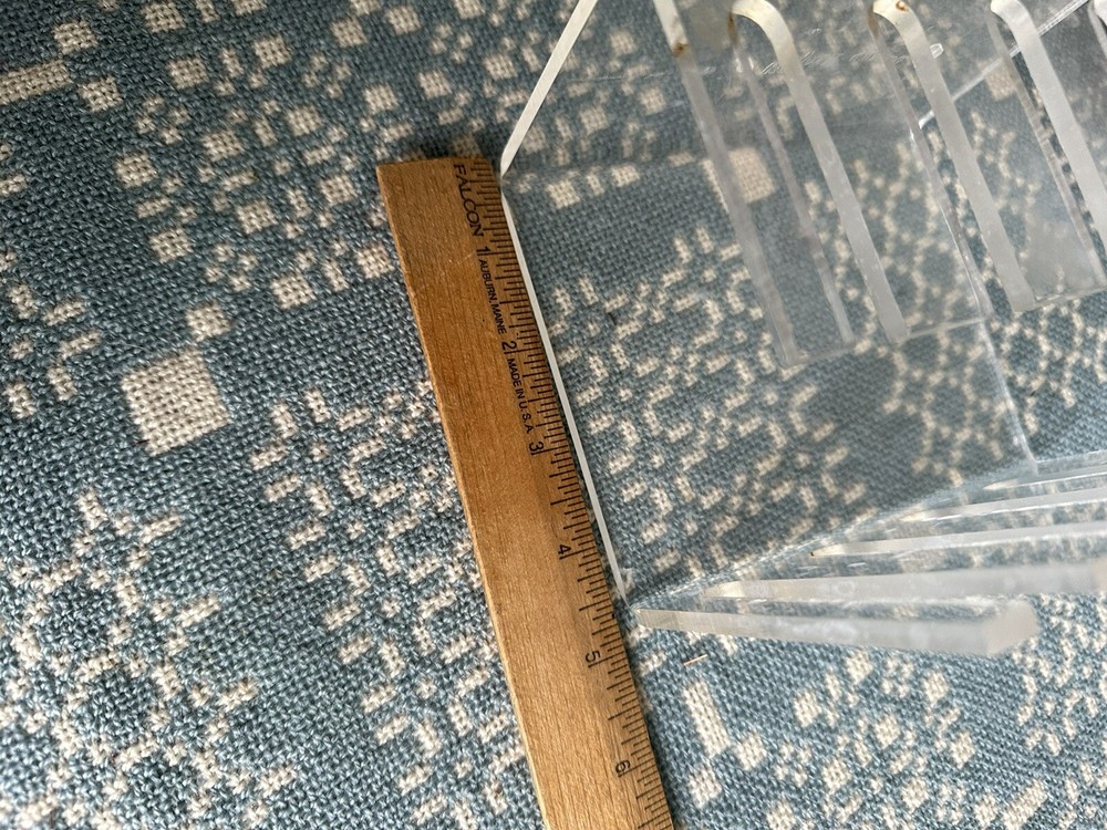 Vtg.robot Coupe Lucite Blade Disc Holder