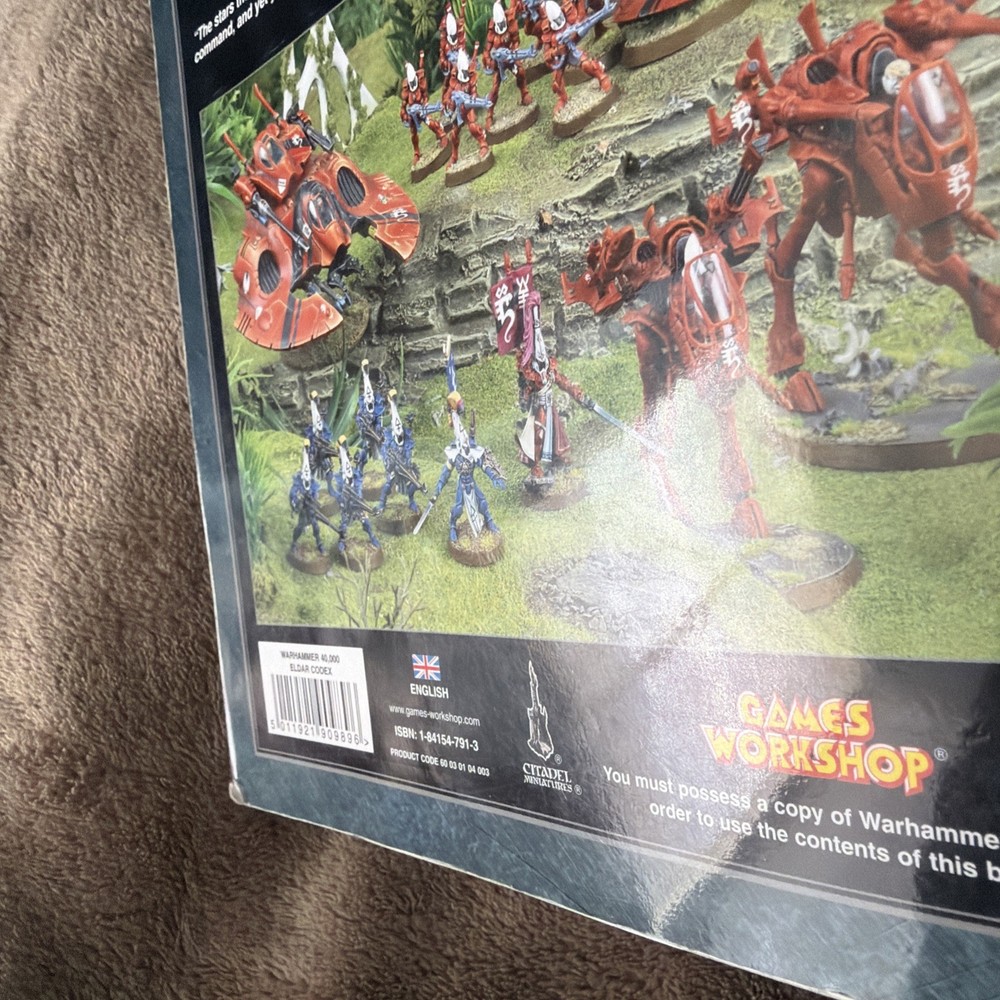 Warhammer 40K - “Codex Eldar” 4th edition 2006. good condition.