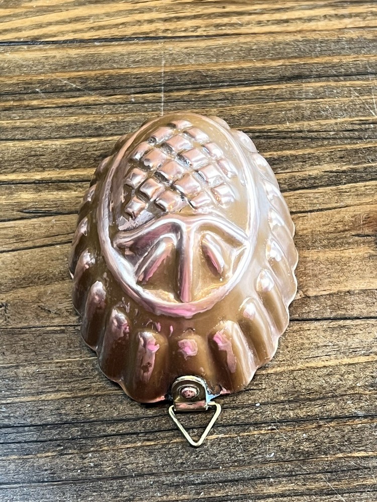 VTG Pineapple Copper Mold Kitchen Rustic Home Decor Hanging 4”