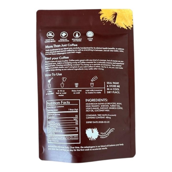 Pack1 Good Essential Mushroom Coffee Organic