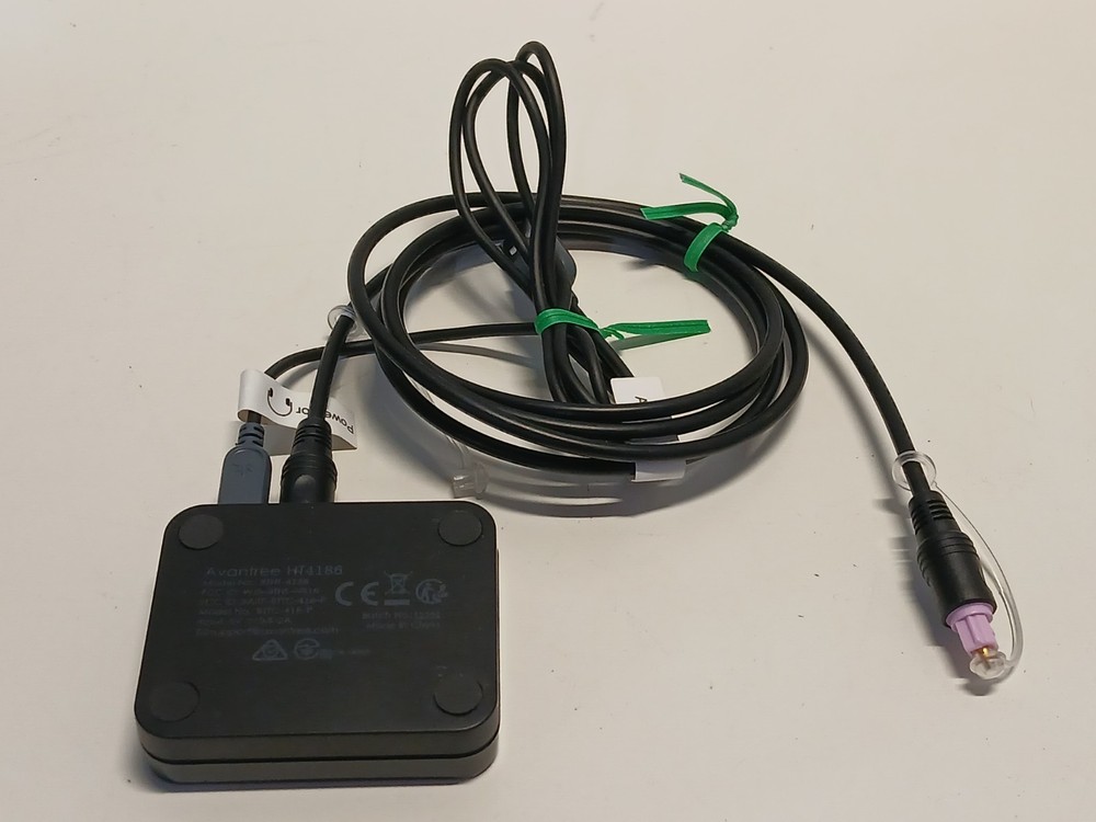 Avantree HT4186 Black Bluetooth 5.0 Transmitter Low Latency Tested