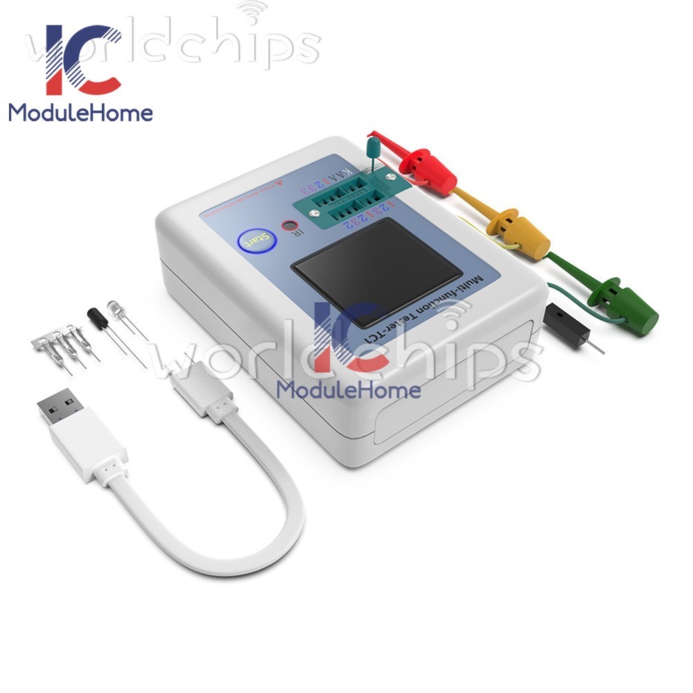 LCR-TC1 1.8" TFT LCD Transistor Tester Diode Triode Capacitor Resistor Meter U-S