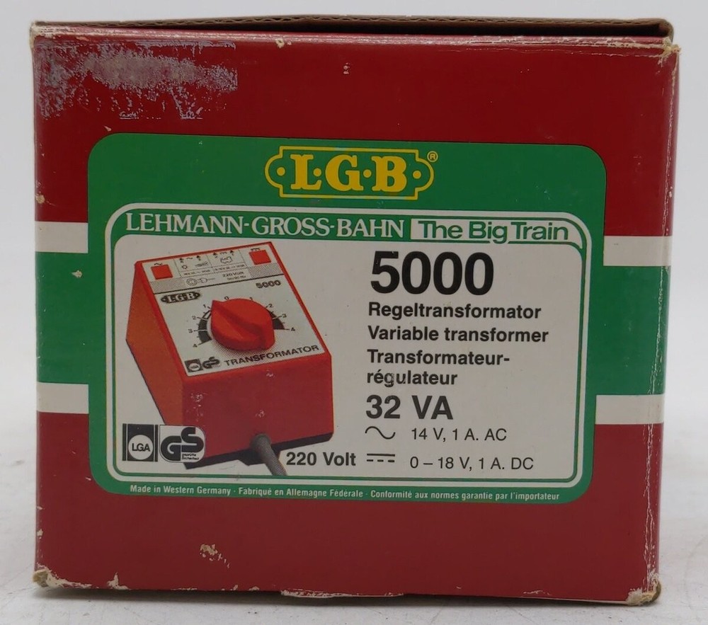 LGB 5000 110V Transformer EX/Box