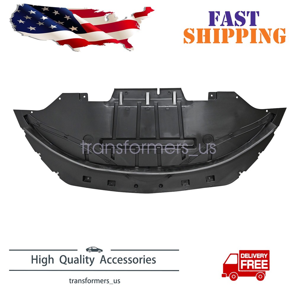 Front Bumper Under Cover Guard Engine Splash Shield For 2015-2017 Ford Mustang