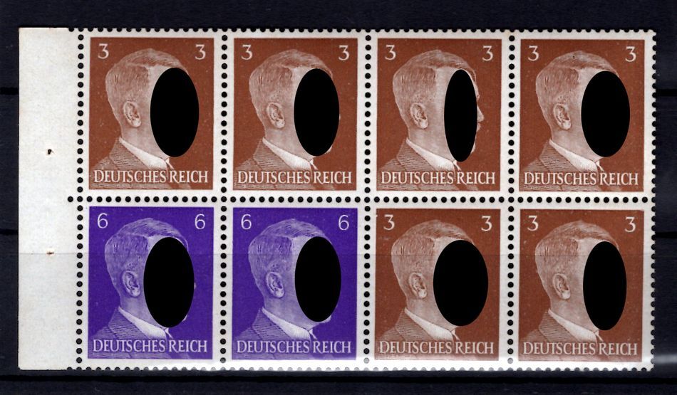 Dr. ZusDr. Heftchenblatt HBL118 impeccable ** MNH mint never hinged (L9686