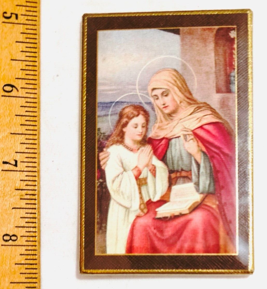 Vintage 3" Small Religious Display