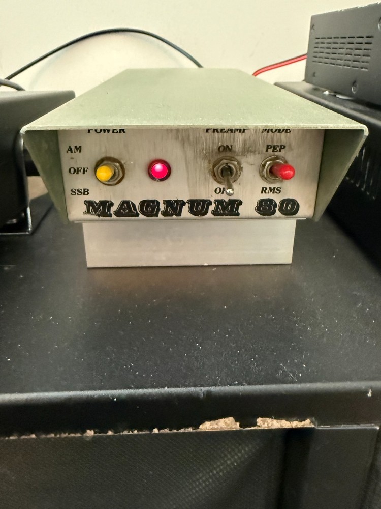Magnum 80 cb linear amp (working)